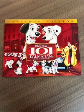 Exclusive Disney Lithograph Portfolio 101 Dalmatians 4 Piece Set
